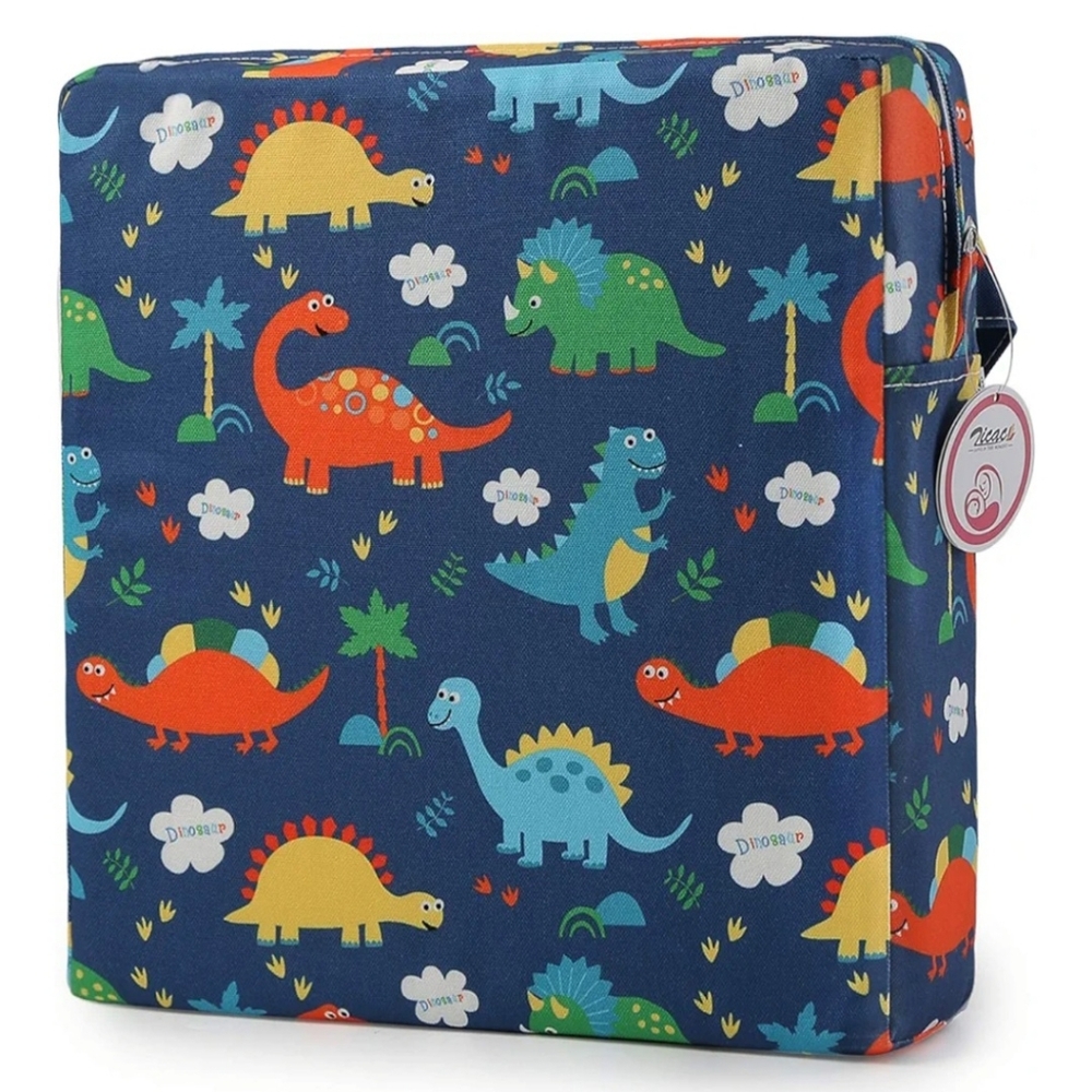Dinosaur Print Portable Booster Seat Cushion